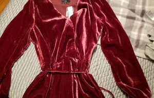 J. Crew Tops - J Crew faux-wrap top in velvet J. Crew Tops - J Crew faux-wrap top in velvet